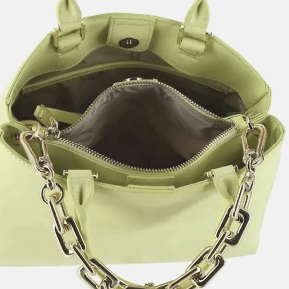 Steve Madden Mesa Satchel, pale yellow/citrine - Picture 10 of 16